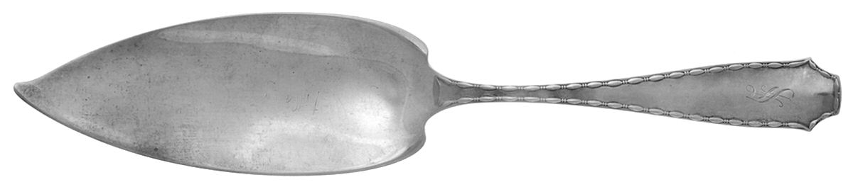 Marquise (Sterling, 1902, No Monograms) Large Solid Fish Server by Tiffany & CO SILVER-1