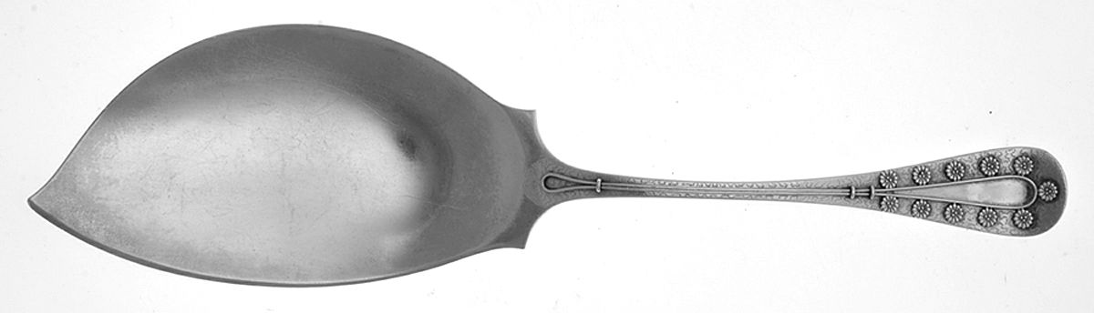 Daisy (Sterling) Large Solid Ice Cream Server by Tiffany & CO SILVER-1