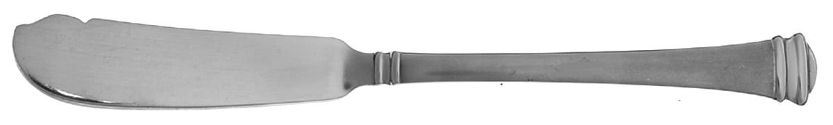 Classique Frosted (Stainless) Flat Handle Master Butter Knife by Towle Silver-1