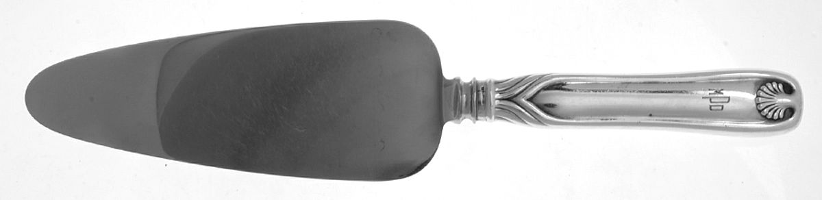 Palm (Sterling, 1871, Monograms) Pie Server with Stainless Blade by Tiffany & CO SILVER-1