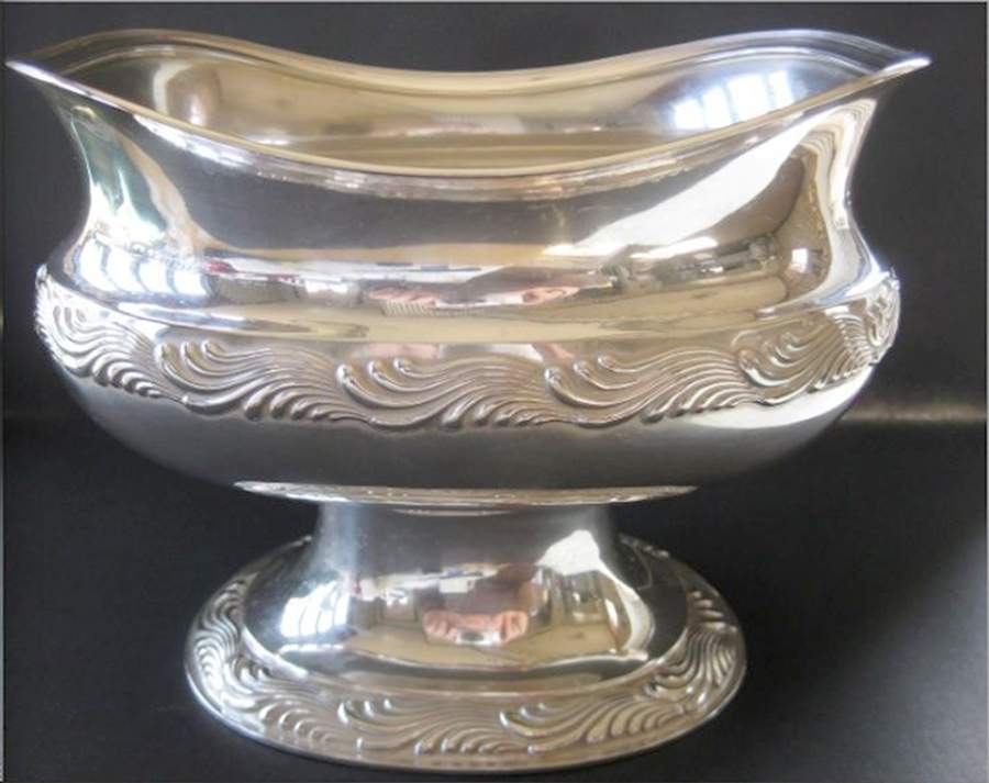 Wave Edge (Sterling, 1884, Waves, Hollowware) Sterling Centerpiece by Tiffany & CO SILVER-1