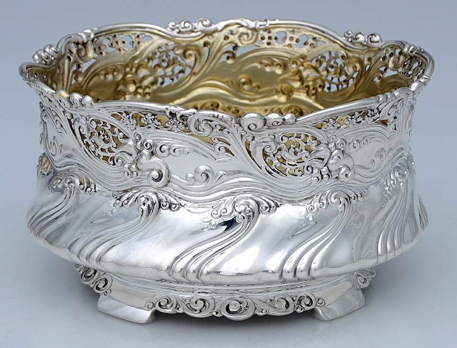 Wave Edge (Sterling, 1884, Waves, Hollowware) Wine Bottle Coaster by Tiffany & CO SILVER-1