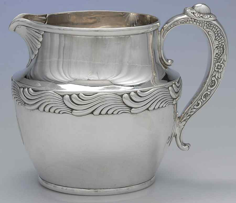 Wave Edge (Sterling, 1884, Waves, Hollowware) 64 Oz Water Pitcher by Tiffany & CO SILVER-1