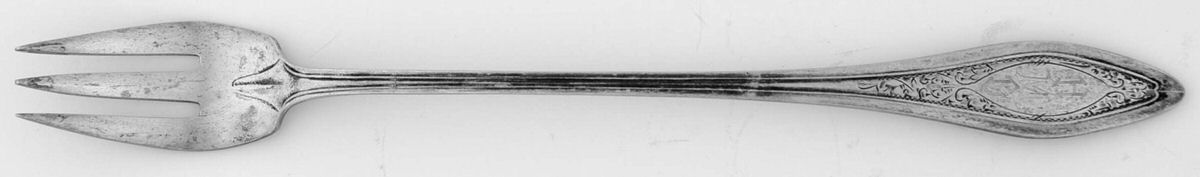 Mary Chilton-Engraved No 4 (Sterling) Oyster Fork by Towle Silver-1