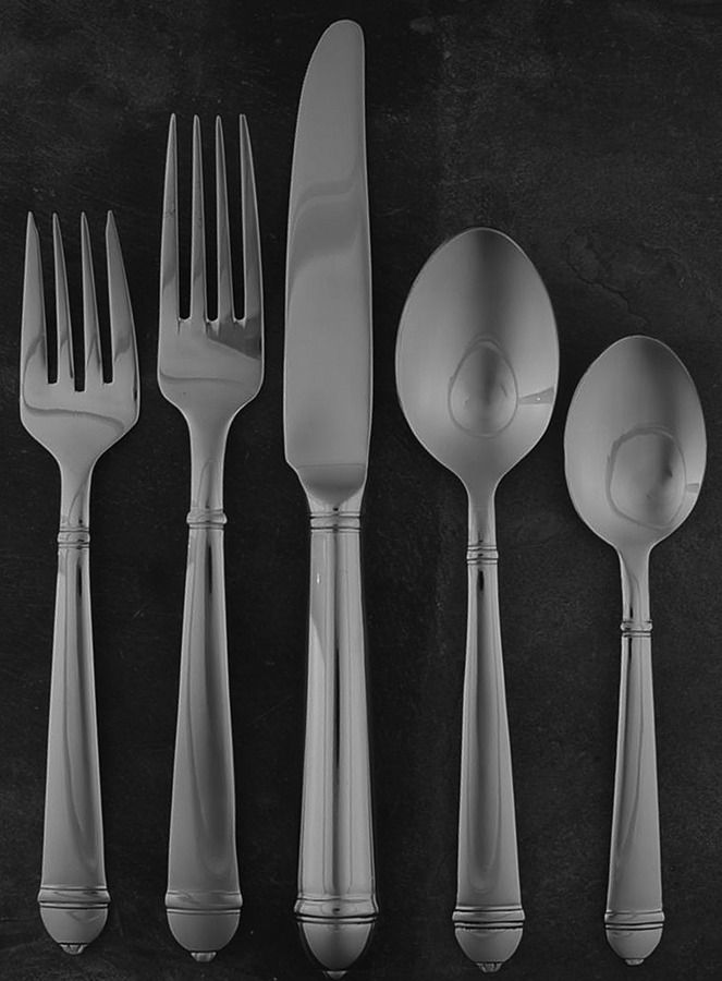 Copenhagen (Stainless, Glossy) 5 Piece Place Setting by Towle Silver-1