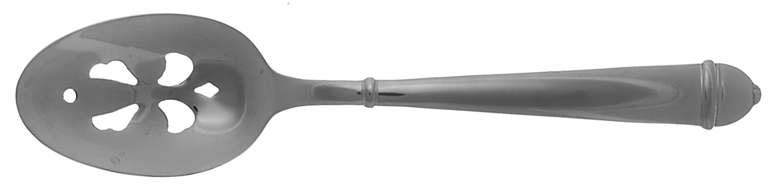 Copenhagen (Stainless, Glossy) Pierced Tablespoon (Serving Spoon) by Towle Silver-1