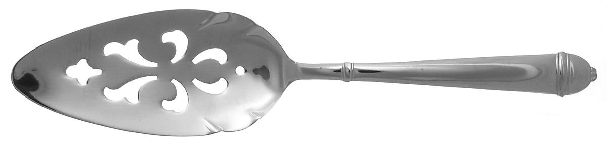 Copenhagen (Stainless, Glossy) Pierced All Stainless Pie Server by Towle Silver-1