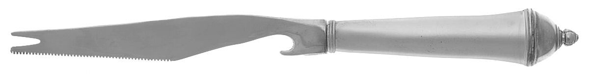 Copenhagen (Silverplate, 2000, Frosted Handle) Hollow Handle Bar Knife by Towle Silver-1