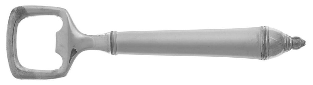 Copenhagen (Silverplate, 2000, Frosted Handle) Bottle Opener with Silverplate Bowl by Towle Silver-1