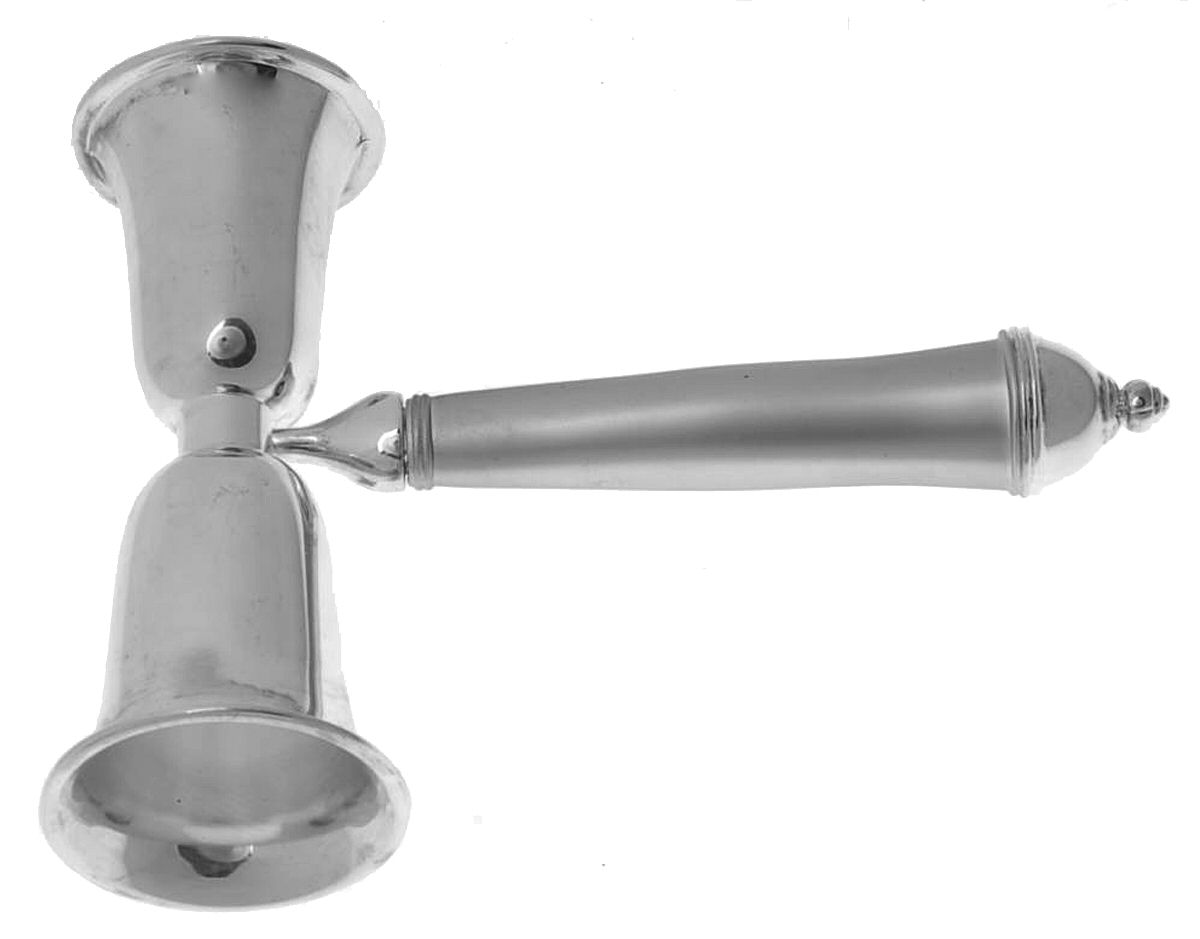 Copenhagen (Silverplate, 2000, Frosted Handle) Double Jigger with Handle, Silverplate Bowls by Towle Silver-1