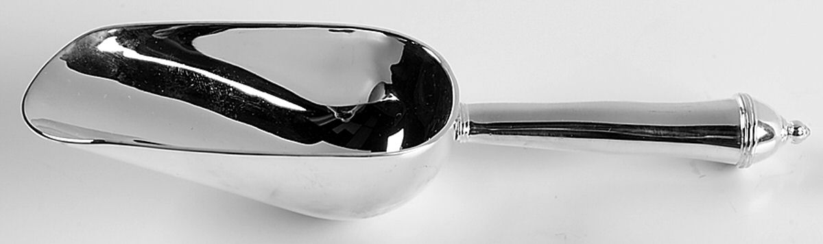 Copenhagen (Silverplate, 2000, Glossy) Ice Scoop with Silverplate Bowl by Towle Silver-1