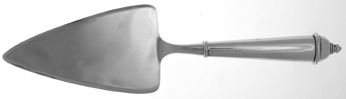 Copenhagen (Silverplate, 2000, Glossy) Cake Server Silverplate Blade by Towle Silver-1