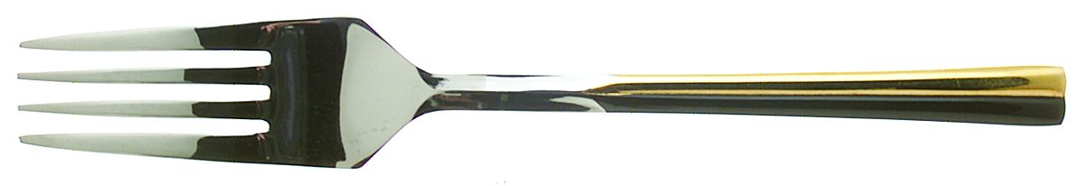 Duet (Black & Gold) Individual Salad Fork by Towle Silver-1