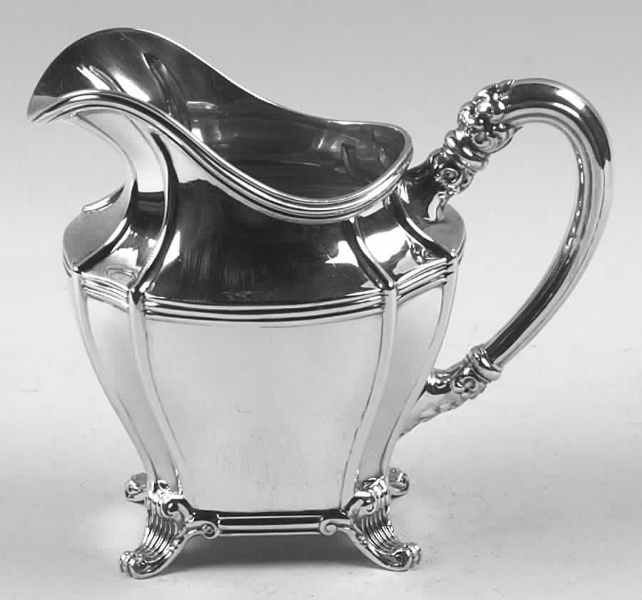 7653 (Sterling, Hollowware) Creamer by Towle Silver-1