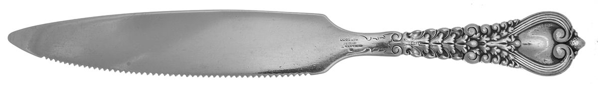 Florentine (Sterling, 1900) Cake Saw Solid Piece by Tiffany & CO SILVER-1