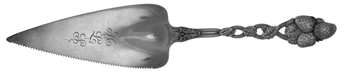 Strawberry (Sterling, Pierced) Solid Pastry Server by Tiffany & CO SILVER-1