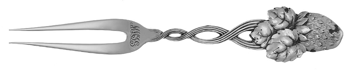 Strawberry (Sterling, Pierced) Strawberry Fork by Tiffany & CO SILVER-1