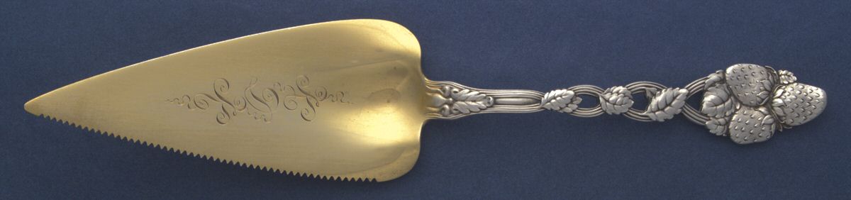 Strawberry (Sterling, Pierced) Solid Pastry Server by Tiffany & CO SILVER-1
