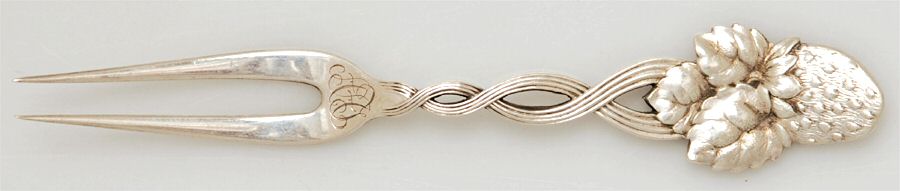 Strawberry (Sterling, Pierced) Strawberry Fork by Tiffany & CO SILVER-1