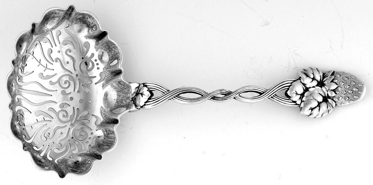 Strawberry (Sterling, Pierced) Large Sugar Sifter by Tiffany & CO SILVER-1