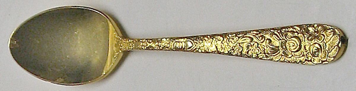 Golden Fragonard (Gold Electroplate) Teaspoon by Towle Silver-1