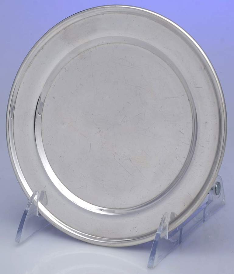 Contessa (Silverplate, 1980, Hollowware) Bread Plate by Towle Silver-1