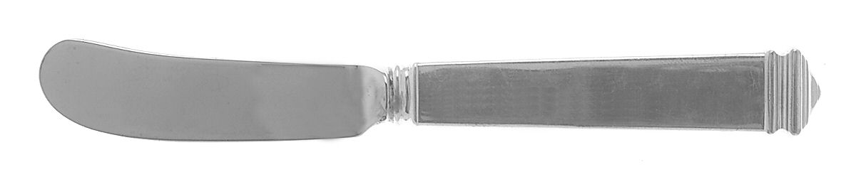 Hampton (Sterling, 1934, Monograms) Butter Spreader Hollow Hdl-Paddle/Stainless Blade by Tiffany & CO SILVER-1