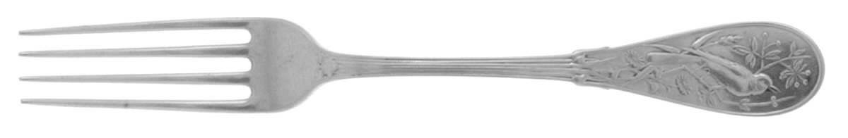 Japanese (Sterling, 1871, Monograms) Fork by Tiffany & CO SILVER-1