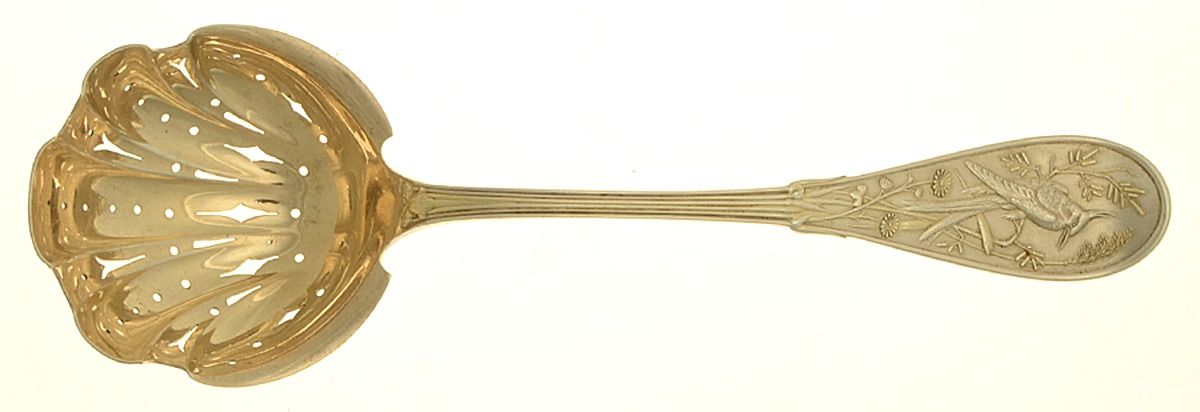 Japanese (Sterling, 1871, No Monograms) Large Oversize Sugar Sifter by Tiffany & CO SILVER-1