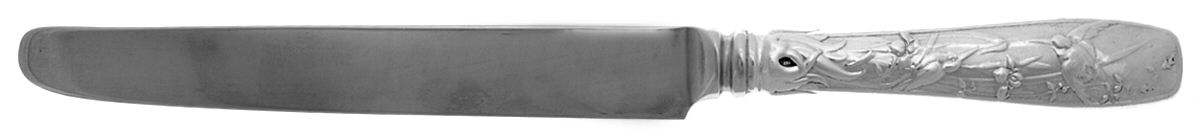 Japanese (Sterling, 1871, Monograms) New French Hollow Knife with Bolster by Tiffany & CO SILVER-1