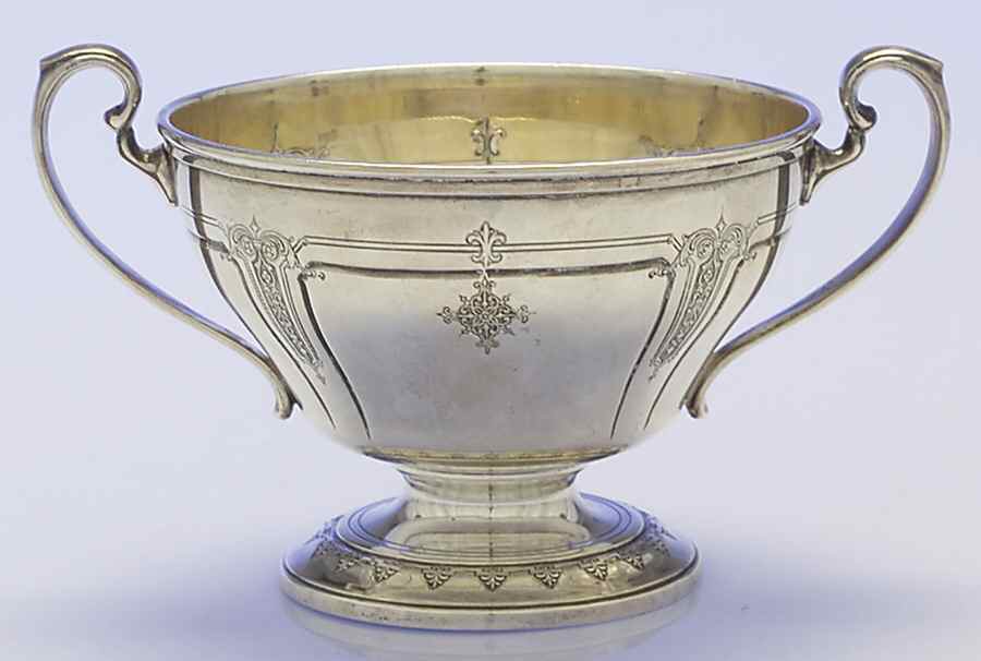Seville (Sterling, 1926, Hollowware) Mini Open Sugar Bowl by Towle Silver-1