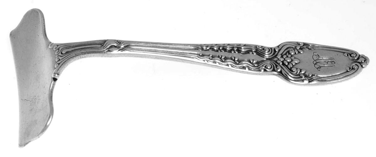 Broom Corn (Sterling, 1890, M-T-C) Food Pusher Solid by Tiffany & CO SILVER-1