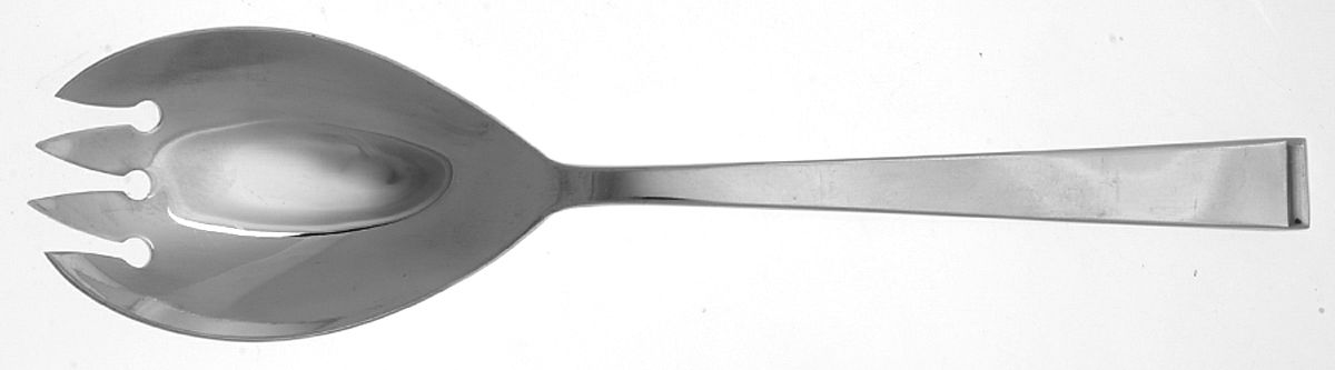 Arctic (Stainless) Solid Salad Serving Fork by Towle Silver-1