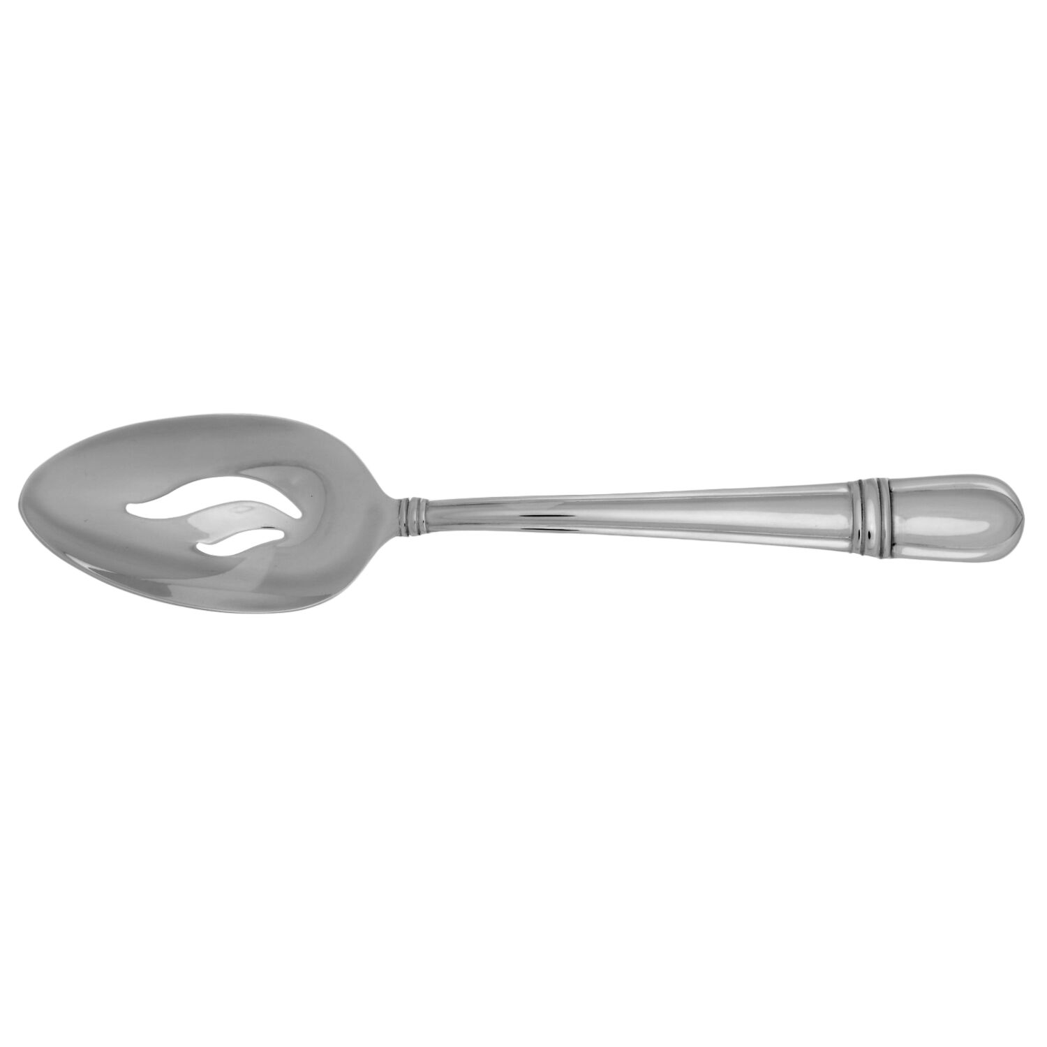 Ariel (Stainless) Pierced Tablespoon (Serving Spoon) by Towle Silver-1