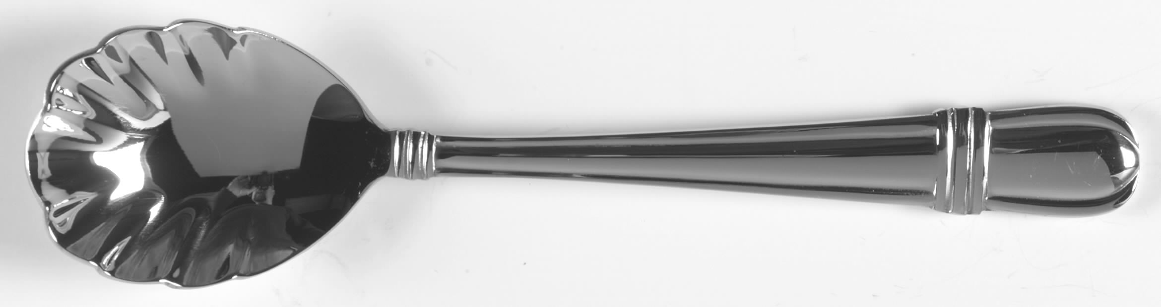 Ariel (Stainless) Sugar Shell Spoon by Towle Silver-1