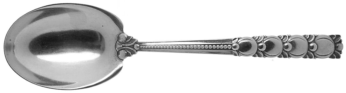 Tomato (Sterling) Large Solid Berry/Casserole Spoon by Tiffany & CO SILVER-1