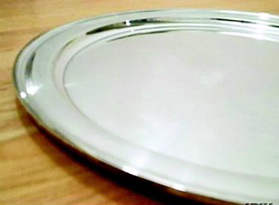 20181 (Sterling, Hollowware) 15" Round Tray by Tiffany & CO SILVER-1