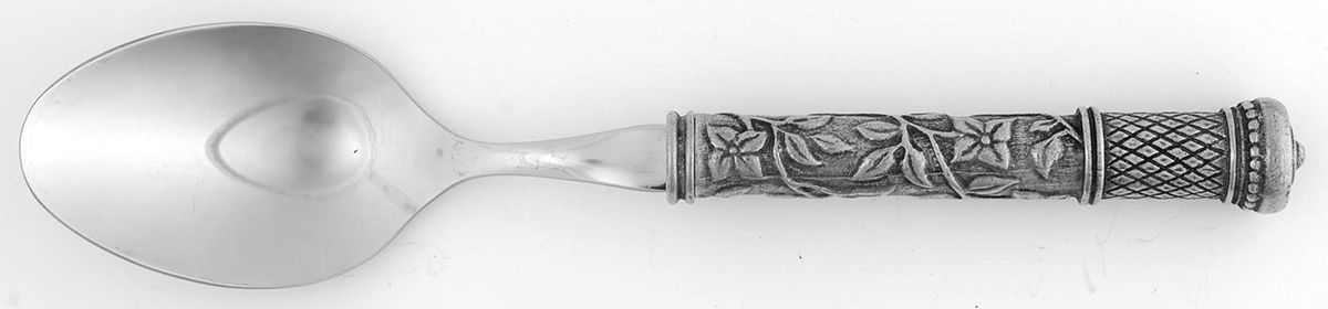 Evelyn (Pewter) Place/Oval Soup Spoon by Tracy Porter-1