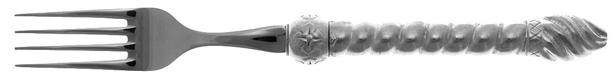 Precarious Twist (Pewter) Fork by Tracy Porter-1