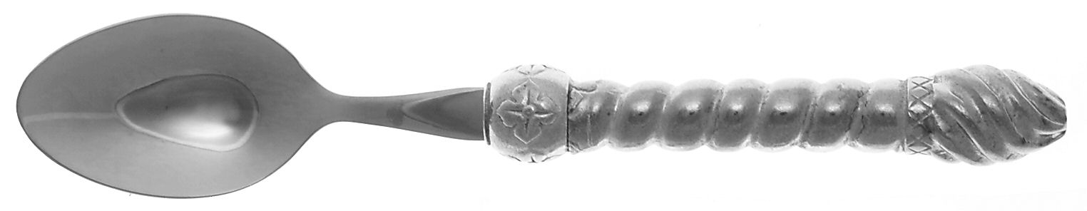 Precarious Twist (Pewter) Teaspoon by Tracy Porter-1