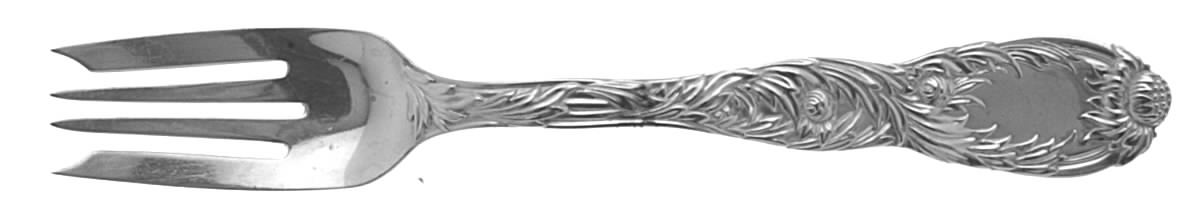 Chrysanthemum (Sterling, 1880) Individual Salad Fork by Tiffany & CO SILVER-1