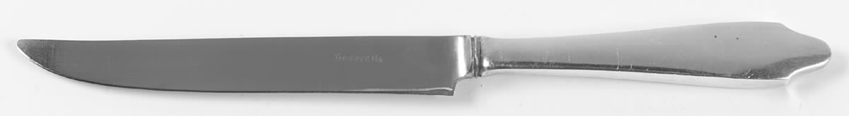 Clinton (Sterling, "L"-No Stamp) Large Stainless Blade Roast Carving Knife by Tiffany & CO SILVER-1