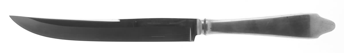 Clinton (Sterling, "L"-No Stamp) Small Steak Carving Knife with Stainless Blade by Tiffany & CO SILVER-1