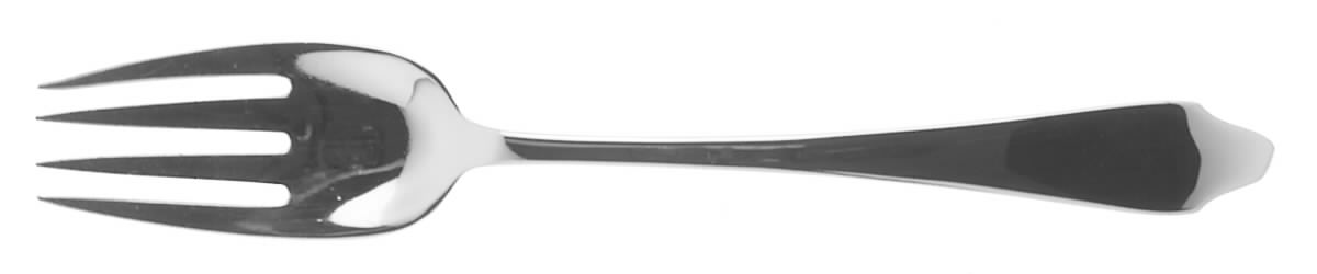 Clinton (Sterling, "L"-No Stamp) Individual Solid Fish Fork by Tiffany & CO SILVER-1