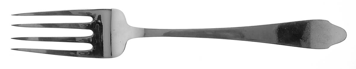 Clinton (Sterling, "L"-No Stamp) Solid Serving Fork by Tiffany & CO SILVER-1