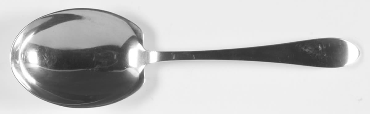 Faneuil (Sterling, "L" or No Stamps) Large Solid Berry/Casserole Spoon by Tiffany & CO SILVER-1