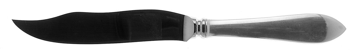 Faneuil (Sterling, "L" or No Stamps) Individual Fish Knife with Stainless Blade by Tiffany & CO SILVER-1