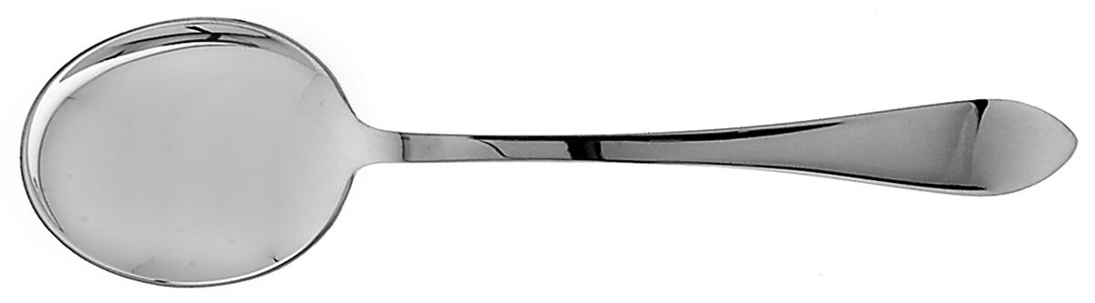 Faneuil (Sterling, "L" or No Stamps) Round Bowl Soup Spoon (Cream Soup) by Tiffany & CO SILVER-1