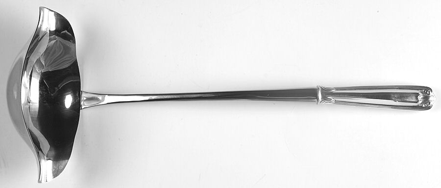 Benjamin Franklin (Sterling, "Towle") Punch Ladle with Stainless Bowl by Towle Silver-1