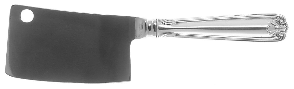 Benjamin Franklin (Sterling, "Towle") Cheese Cleaver with Stainless Blade by Towle Silver-1
